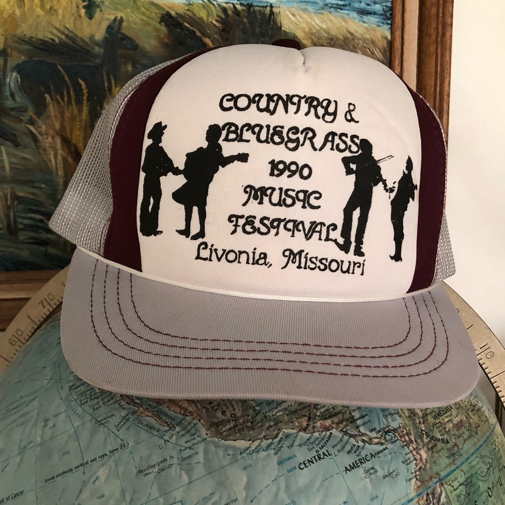 Vintage snapback- bluegrass and country festival